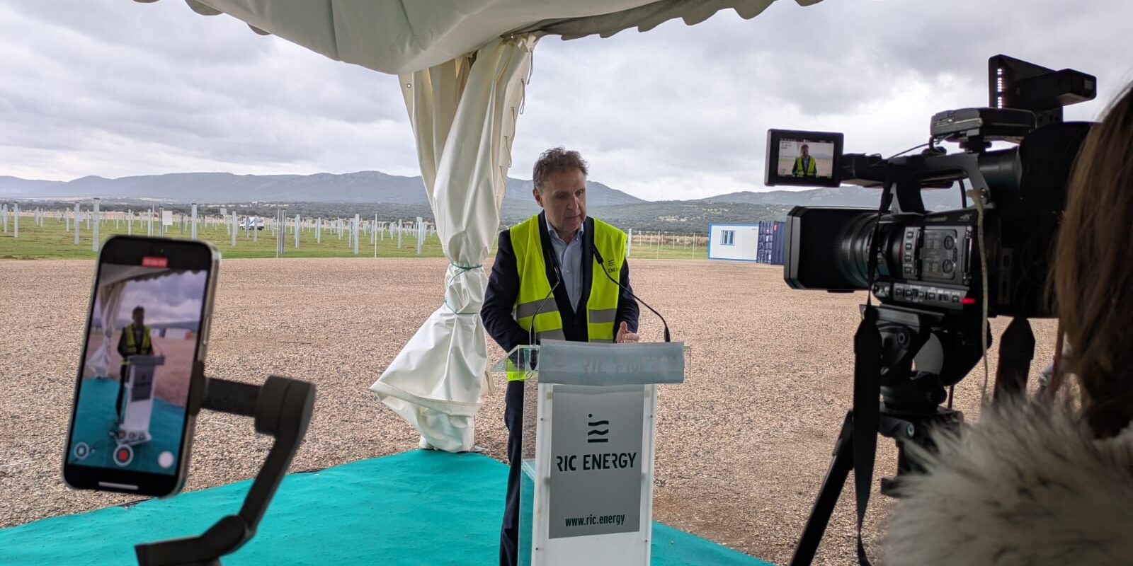 RIC Energy inicia la construcción de sus primeras plantas en España RIC Energy inicia la construcción de sus primeras plantas en España