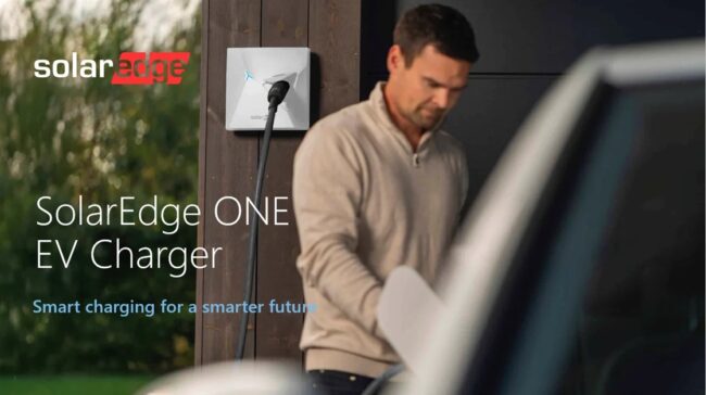 SolarEdge lanza el nuevo ONE EV Charger
