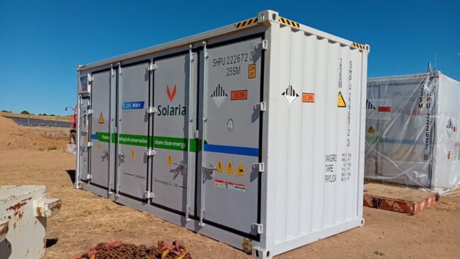 Solaria instalará 780 MWh de baterías en Garoña Solaria instalará 780 MWh de baterías en Garoña